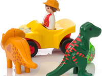 playmobil  9120 constructorul "explorer cu dinozaur" seria 1.2.3.