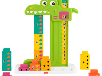 fisher-price jct13 jucărie educațională "hai să învățăm împreună: aligator strălucitor"