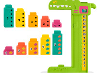 fisher-price jct13 jucărie educațională "hai să învățăm împreună: aligator strălucitor"