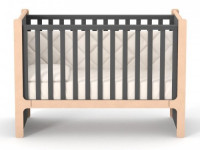 veres 07.3.1.36.16 patuț pentru copii ЛД7 nice (gri &icirc;nchis)