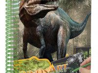 dinosart 15201 sketchbook creativ "scratch & sketch"