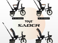 toyz 0367 Трицикл "saber" голубой