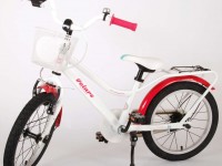 volare 91663 bicicleta 16 "brilliant white" alb