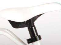 volare 91663 bicicleta 16 "brilliant white" alb