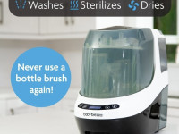 baby brezza Аппарат для мытья, стерилизации и сушки бутылочек и аксессуаров  bottle washer pro