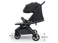 kinderkraft cărucior nubi 3 negru