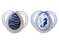 tommee tippee tt0174 suzeta simetrica "night time" calut de mare (0-6 luni) 2 buc. 