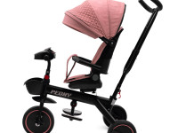 babymix 56312 triciclu peony eva roz