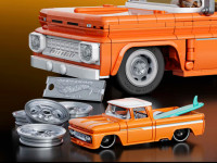 hot wheels jft20 Конструктор "brick shop elite custom '62 chevy pickup" (858 дет.)