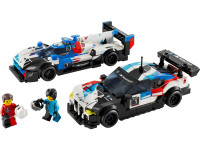 lego speed champions 76922 constructor "mașini de curse bmw m4 gt3 и bmw m hybrid v8" (676 el.)