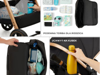 kinderkraft Коляска 3-в-1 esme бежевый