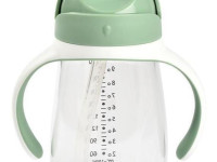 beaba 5550 cana anti-varsare cu pai 300 ml. (8 m.+) verde