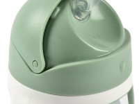 beaba 5550 cana anti-varsare cu pai 300 ml. (8 m.+) verde