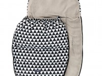 womar zaffiro sac de dormit "royal geo black-white" 