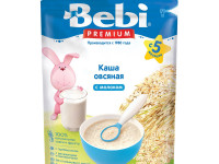 bebi premium terci de fulgi de ovăz cu lapte (5 m+) 200 gr.