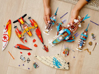 lego ninjago 71748 Конструктор "Морская битва на катамаране" (780 дет.)