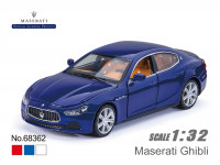 msz 68362 model metalic "auto maserati ghibli 1:32" in sort.
