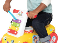  fisher-price 505564 mașinuță cu tobă și xilofon "music adventure"