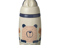 tommee tippee tt0398 cana termica cu pai "superstar" bej (12 m+) 266 ml.