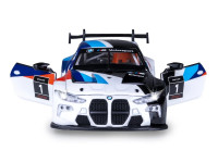 msz 68282a/2 mașinuță metalică bmw m4 gt3 (1:24) cu sunete și lumini