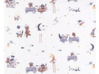 chipolino lengerie de pat "astronaut" spcet502501 (5 buc.)