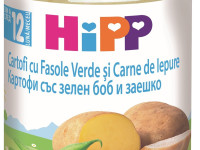 hipp 6853 Пюре из кролика с картофелем и зеленой фасолью (12 м+) 220 гр.