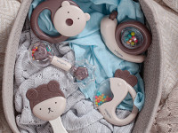 babyono-9364 Погремушка "Попугай" 1550