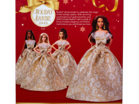 barbie jbh97 Коллекционная кукла "holiday 2025" брюнетка