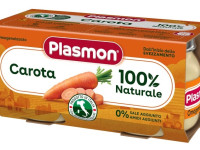 plasmon Пюре "Морковь" 2x80 гр. (4 м.+) 