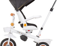 chipolino trkmrt02402bw triciclu "marathon" black/white