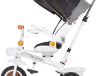 chipolino trkmrt02402bw triciclu "marathon" black/white