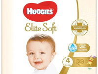 huggies elite soft 4 (8-14 kg.) 33 buc.