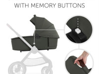 hauck cărucior 2 în 1 walk n care air set dark olive