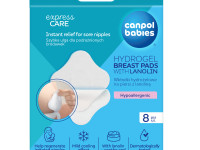 canpol 1/656 absorbante calmante pentru sâni din hidrogel cu lanolină (8 buc.)