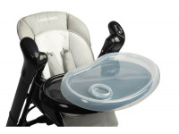caretero 7650 Стул для кормления - качели "indigo" чёрный 