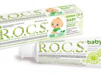 r.o.c.s. Зубная паста для малышей  "Душистая Ромашка" (0-3) 471590