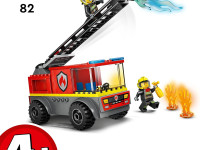 lego city 60463 constructor "camion de pompieri" (82 el.)