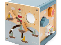 baby mix 57342 kуб интерактивный "wood montessori"