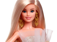 barbie jbh95 păpușă de colecție "holiday 2025" blondă