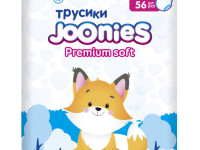 joonies premium soft scutece-chilotei m (6-11 kg) 56 buc.