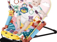 bibiin toys 608-93 covoraș de joacă-șezlong 2 &icirc;n 1 roz