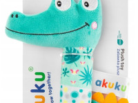 akuku-140328 Плюшевая игрушка-пищалка "Крокодил" 