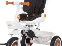 chipolino trkmrt02402bw triciclu "marathon" black/white