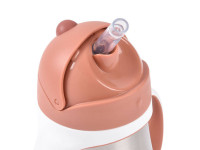 beaba cana inox cu pai "terracotta" 250 ml. (8 m.+) b913587