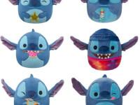 squishmallows sqdi1021 jucărie moale "stitch" (19 cm) în sort.