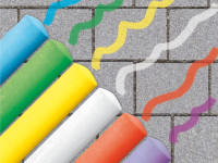 ses creative 02203s set pentru creativitate cu cretă &bdquo;trafic rutier&rdquo;