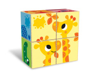 kids hits kh20/023 cuburi din lemn  "zoo"