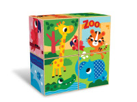 kids hits kh20/023 cuburi din lemn  "zoo"