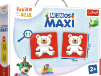 trefl 02332 joc de masă "memos maxi - bebies and the bear"
