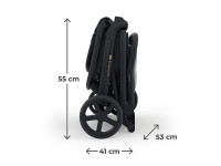 kinderkraft cărucior nubi 3 negru